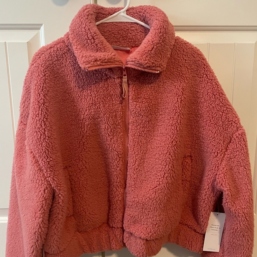 Double Zero, Fleece Jacket, Size Small